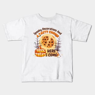 Sweet Halloween Surprises: Trick or Treat Cookie Kids T-Shirt